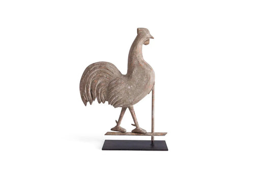 Decorative Standing Rooster on Metal Stand from Bliss Studio - Bliss Studio