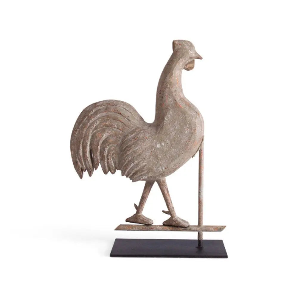 Decorative Standing Rooster on Metal Stand from Bliss Studio -  Bliss Studio