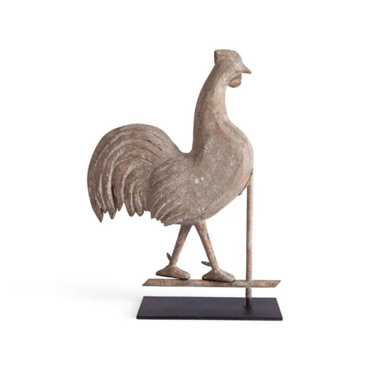 Decorative Standing Rooster on Metal Stand from Bliss Studio -  Bliss Studio